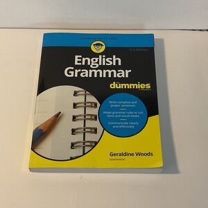 English Grammar For Dummies Book